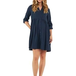 NEW Ripe Maternity Demi Tencel Dress - size small
